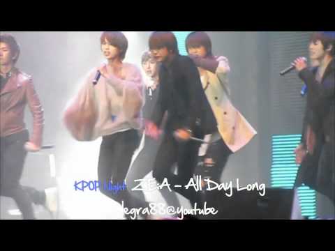 101023 KPOP Night  ZE:A - All Day Long / 하루종일