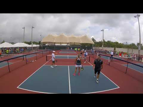 2018 US Open Mixed Doubles Age 45+, Scott Tingley, Game 1