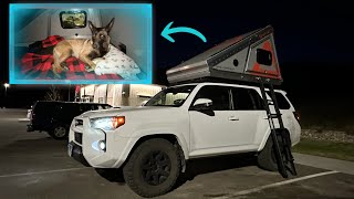 Long day of travel with a 10/10 "camp spot" in Durango (in town) | 4RUNNER CAMPING WITH A MALINOIS