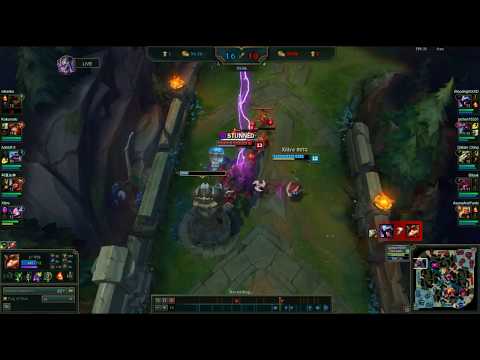 KENNEN CHO' GATH 1v1 | THE BATTLE FOR THE TURET | BEST COMBO