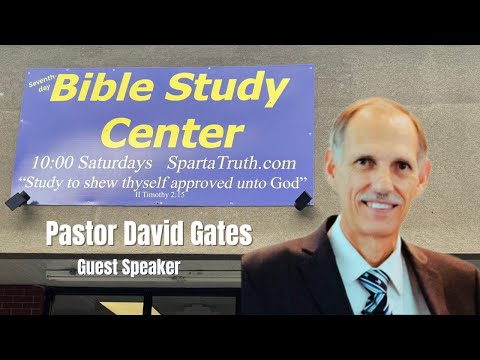 Pastor David Gates LIVE at Bible Study Center in Sparta, TN