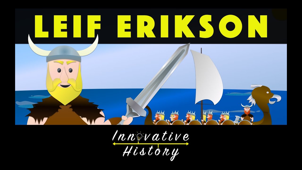 Leif Erikson - Leif Erikson Day History Cartoon