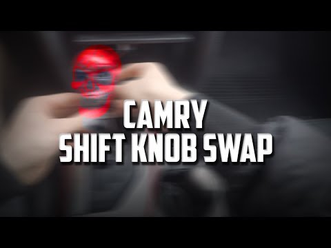 Installing a CUSTOM Shift Knob | Camry SE