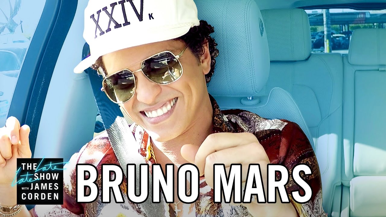 Bruno Mars Carpool Karaoke - YouTube