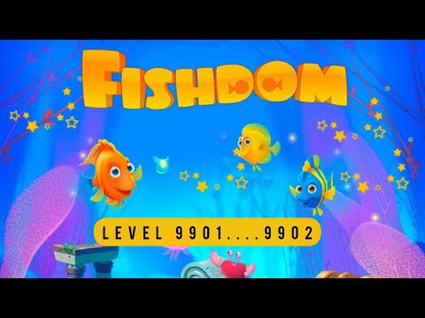 Fishdom game level 9901....9902 #fishdom #youtube
