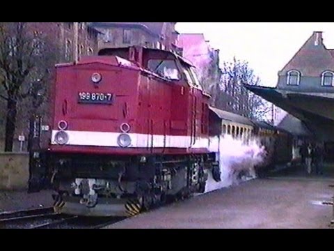 Deutsche Reichsbahn 1990 Harzquerbahn Nordhausen HSB - Harzer Schmalspurbahn Narrow Gauge Railways