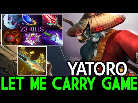 YATORO [Phantom Lancer] Let me Carry Game with Scepter Build Dota 2