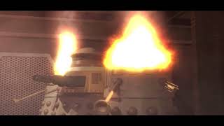 Dalek Chronicles: Echos of War full corridor attack scene