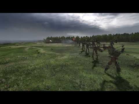 Necrofex Colossus vs some Zombies