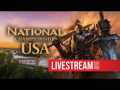 Flesh and Blood TCG | USA National Championship - Day 1 | CC & Draft