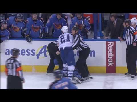 Jamal Mayers vs Chris Thorburn - Jan 19th 2010 (HD)