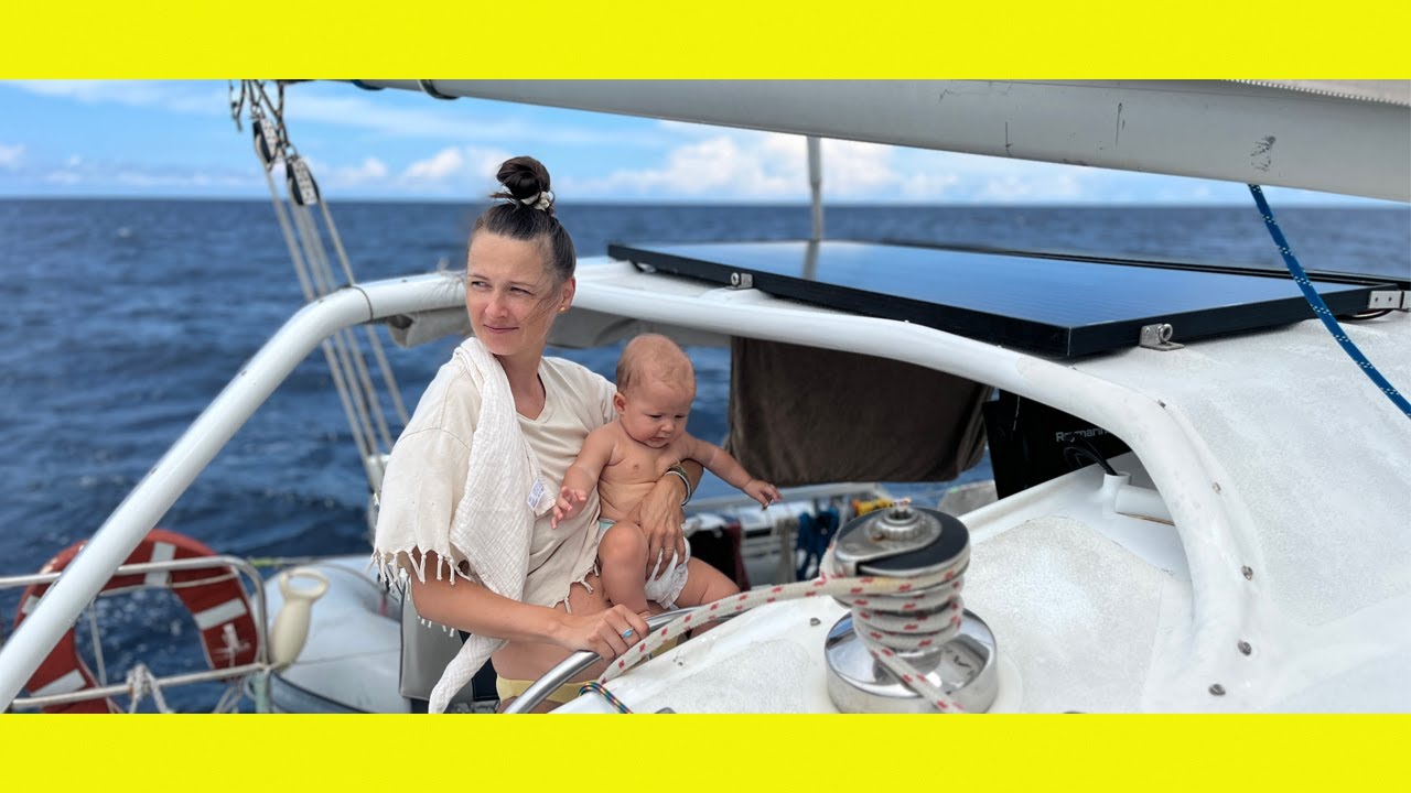 Sailing remote Indonesia. Epic Sailing, Epic Waterfall. Ep 259