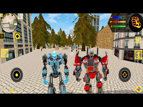 Süper Kahraman Robot Köpekbalığı #12 - Robot Shark 2 Red Robot Unlocked by Naxeex - Android Gameplay