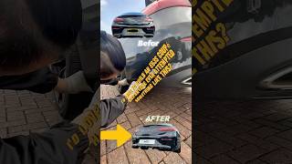 🔥 mercedes-Benz  E300 Coupe Diffuser install🔥￼