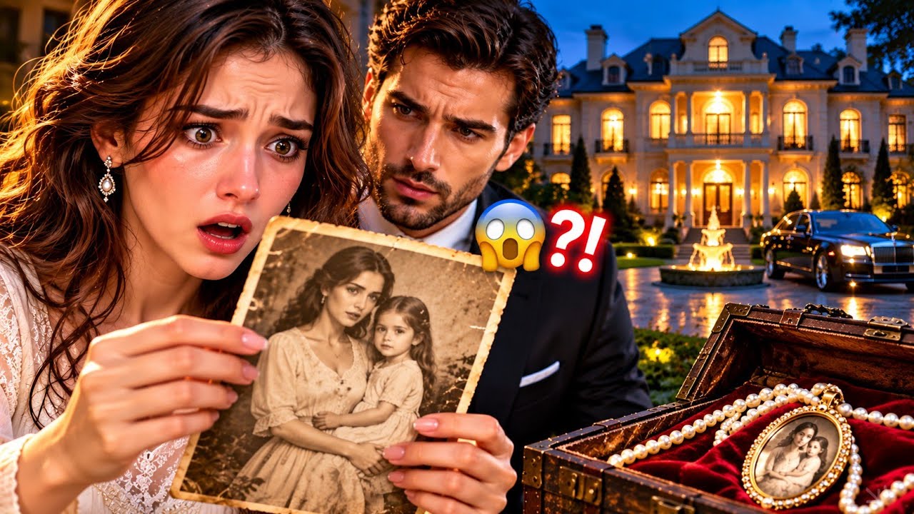She Found Her Own Photo in Her Billionaire Husband’s Mansion… BEFORE SHE WAS BORN!