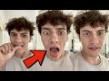 How to make your tongue bleed!! 😳👅 - #Shorts