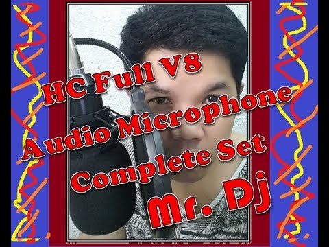 BM800 Condenser Mic + V8 Sound Card (Complete Set) - Unboxing this is D' Best Set