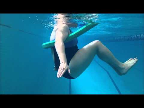 Kick Front To Back (1st of 5 Deep Water Exercises)