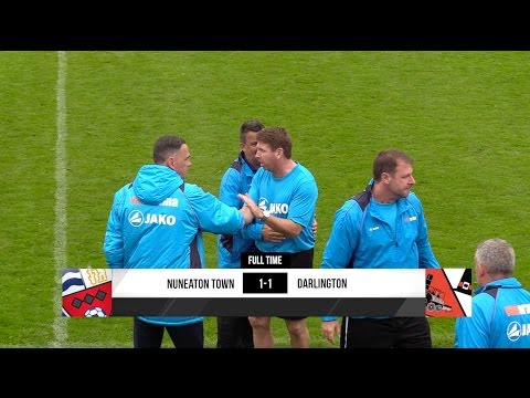 Nuneaton Town 1-1 Darlington - Vanarama National League North - 2016/17