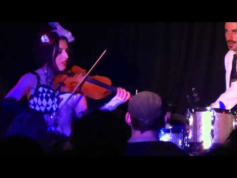Woohoo Revue - live at Northcote Social Club - Violin and Drum