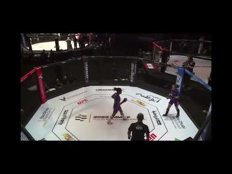 IMMAF Youth MMA World Championships 2023. Taylor Ellis Hishaw (USA) vs. Aytan Aliyeva (Azerbaijan)