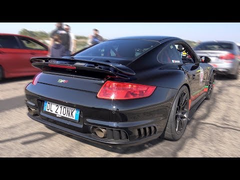 1400HP 9FF Porsche 997 GT2 Lovely Sounds & 0-360km/h Accelerations!