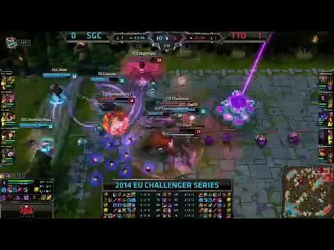 TTD VS SGC WorstAdcWest Caitlyn Game 2 Highlights   EU Challenger Series 2014 HQ