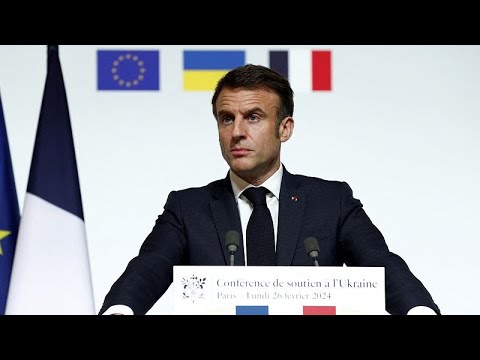 قمة أوروبية في باريس وماكرون لا يستبعد إمكانية إرسال قوات غربية إلى أوكرانيا