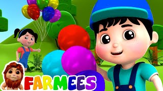 Download lagu Lagu balon | Kartun pendidikan | Video untuk anak-anak | Farmees Indonesia | Bayi sajak | Prasekolah mp3
