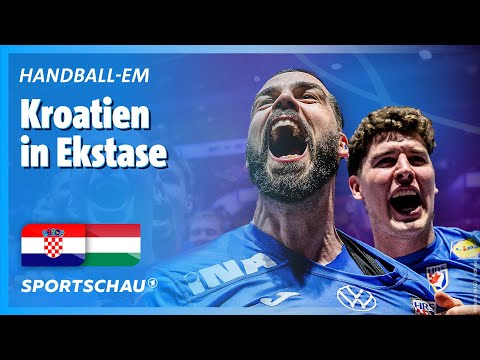 Kroatien - Ungarn Highlights | Handball-EM 2026 | Sportschau