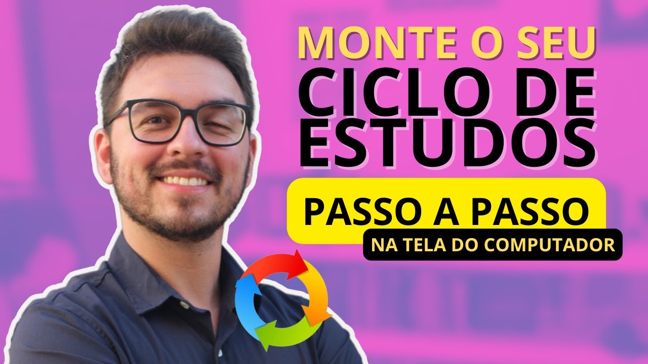4 PASSOS PARA MONTAR SEU CICLO DE ESTUDOS PARA QUALQUER CONCURSO