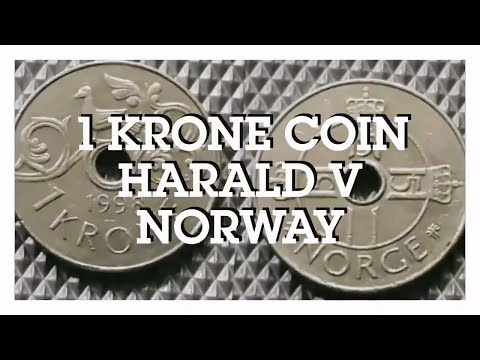 1 Krone Coin - Harald V, Norway