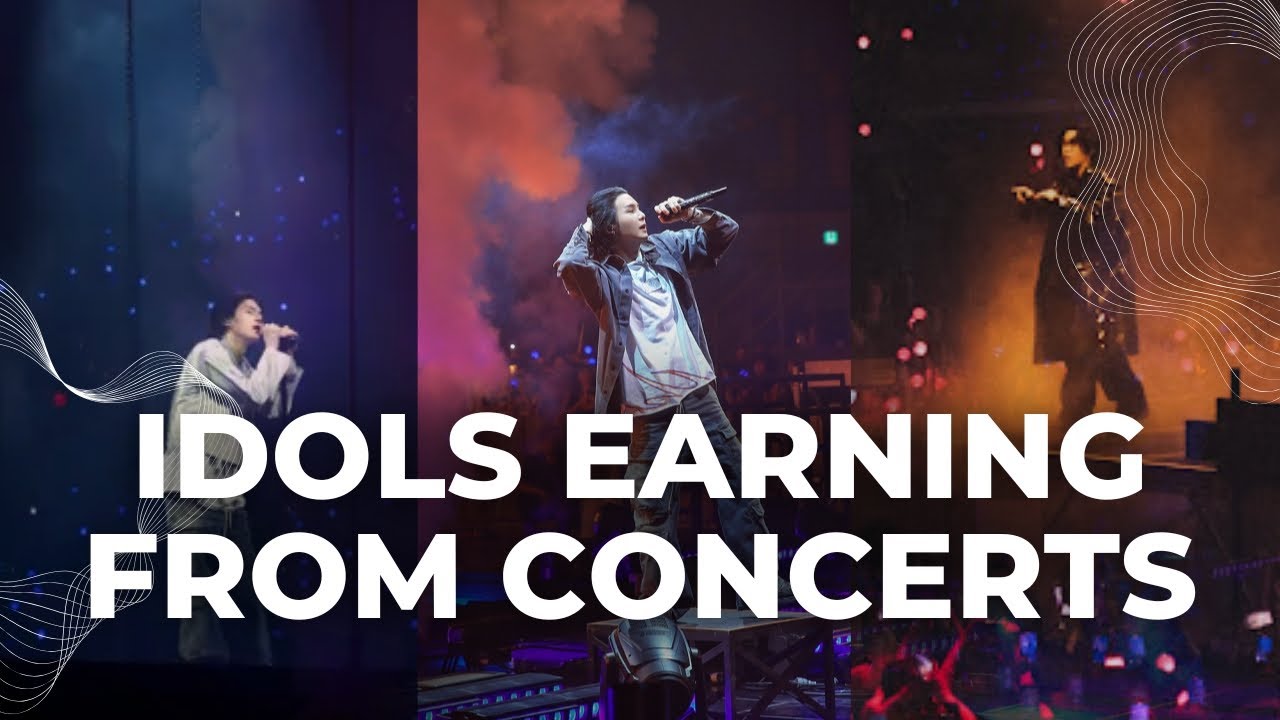 How Much #kpop Idol Earn From A Concert & Cost Of Organizing A Tour