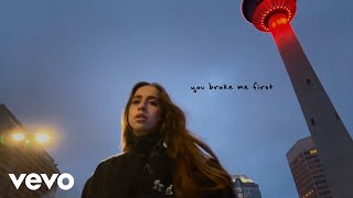 Musik-Video-Miniaturansicht zu you broke me first Songtext von Tate McRae