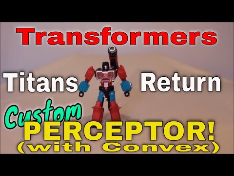 Transformers Titans Return CUSTOM Perceptor with Convex - GotBot True Review NUMBER 254