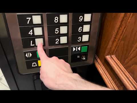 Otis Elevonic 401 Traction Elevator (2) - Tower Building, Little Rock, AR