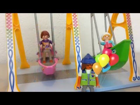 Playmobil swing boat for amusement park unpacking seratus1 boat swing