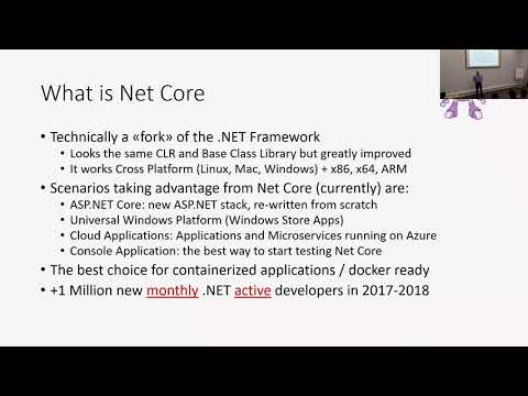 Raffaele Rialdi «Migrating server apps from the .NET Framework to.NET Core»