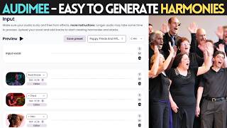 Audimee Harmonies - Easy to generate Harmonies that sound great!