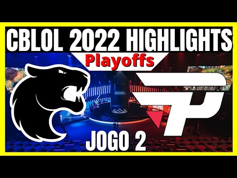 FUR x PAIN CBLOL MELHORES MOMENTOS Jogo 2 | CBLOL 2022 2ª Etapa Playoffs | FURIA x paiN Gaming |