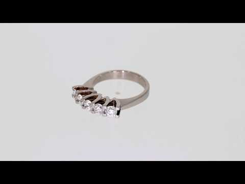 Золотое кольцо с бриллиантом арт. 6-GS036