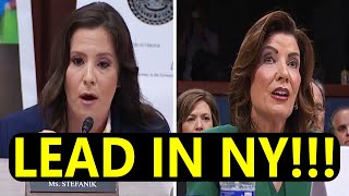 Republican WINNING NY Governor Race in DEEP BLUE State as Poll Shows Stefanik SURGING Past Hochul!