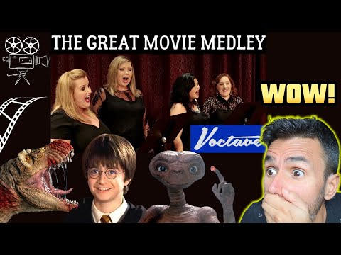 Movie Fan Reacts To The Great Movie Medley - Voctave A Cappella (REACTION) First Time Hearing It