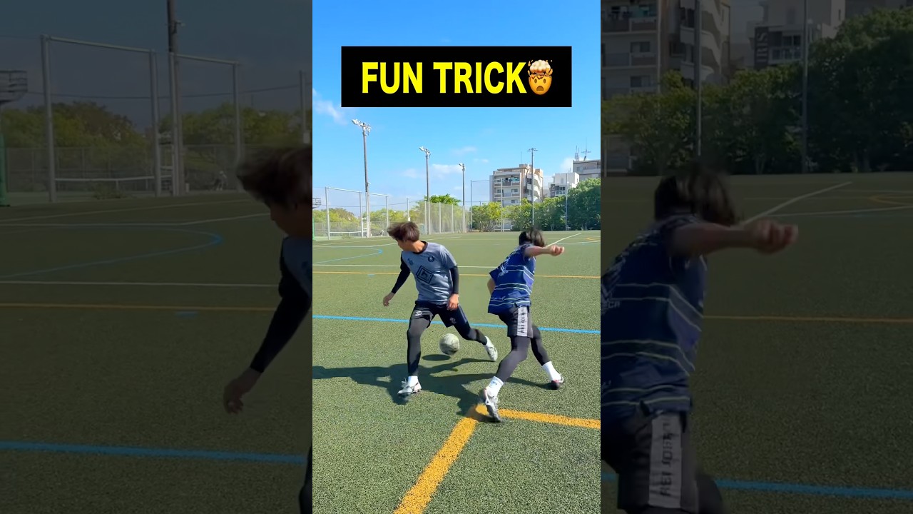 TRY on your 1v1😁 #footballskill #soccerskill