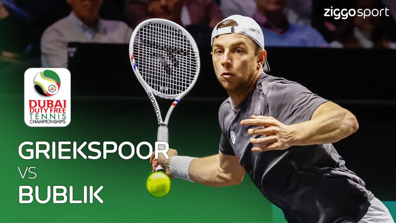 GRIEKSPOOR MET EEN FANTASTISCHE STUNT TEGEN BUBLIK!! 😍😍 | Griekspoor vs Bublik | ATP 500 Dubai 2026