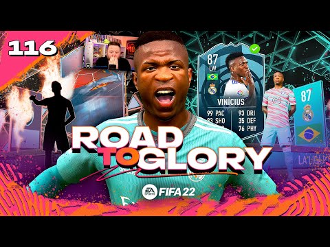 I spent BIG to get POTM VINICIUS JR for my squad! FIFA 22 Road to Glory #116