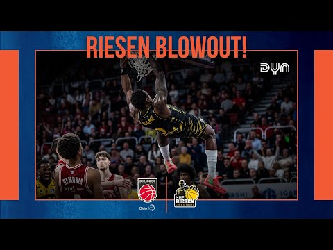 Highlights: BMA365 Bamberg Baskets - MHP RIESEN Ludwigsburg | easyCredit BBL | Dyn Basketball