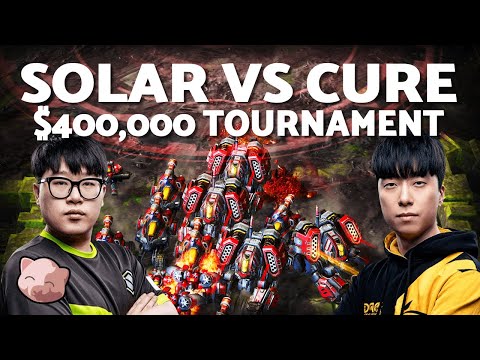 SOLAR vs CURE's Sneaky Mech Surprise in the Semis! | $400k Gamers8 (Bo5 TvZ) - StarCraft 2