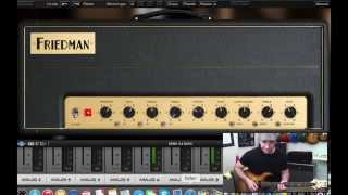 Video thumbnail for Friedman BE-100 Brainworx/UAD Plugin Demo by Dave Weiner by Friedman Amplification