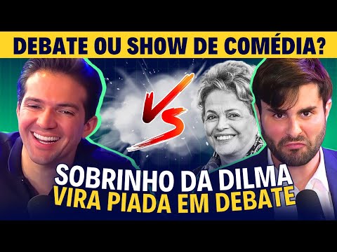 Dilma's nephew is HUMILIATED in debate with Rubinho Nunes
